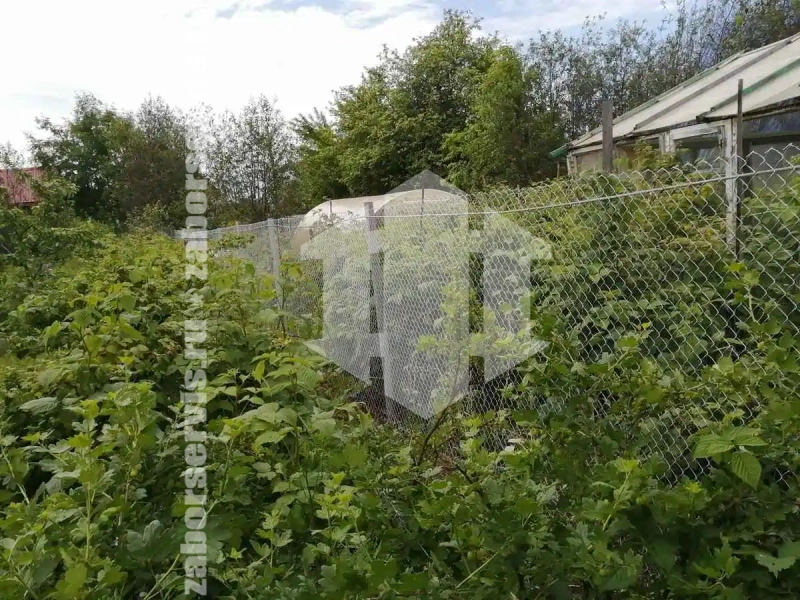 Забор из сетки рабицы с арматурой 75 метров