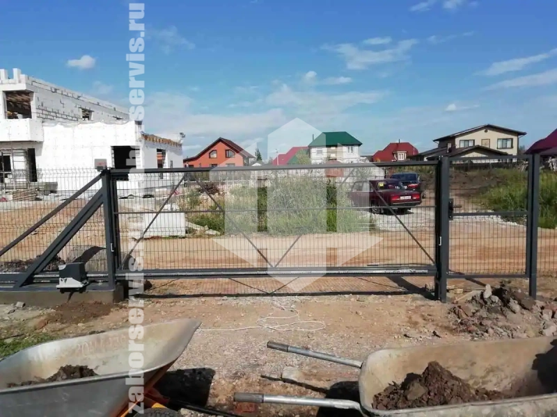 Забор из сварной сетки 45 метров