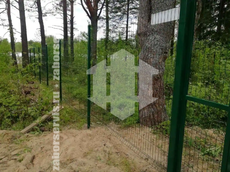 3D забор 108 метров высота 2,0м 4мм