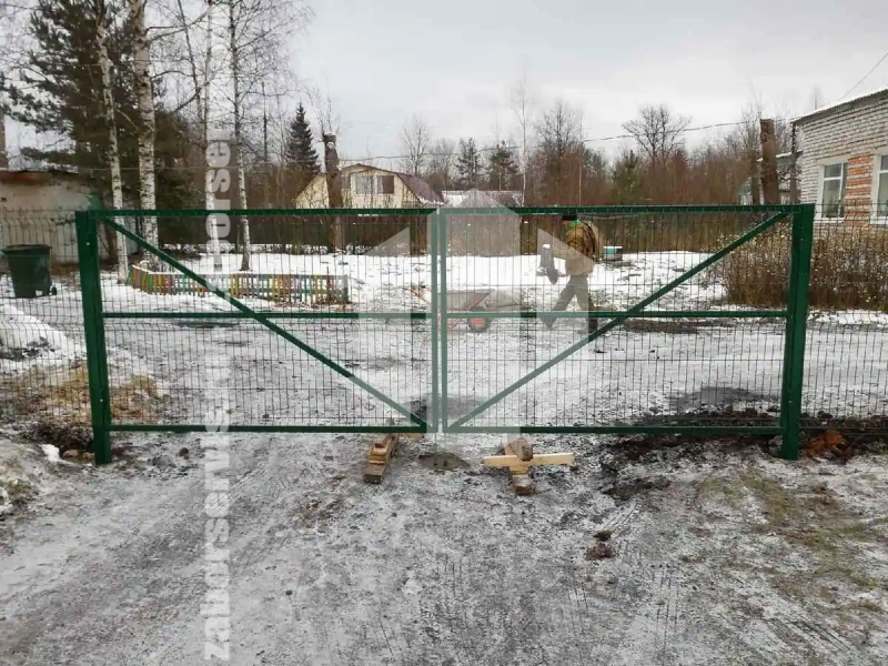 3D заборы для детского сада 79 метров высота 1,8м