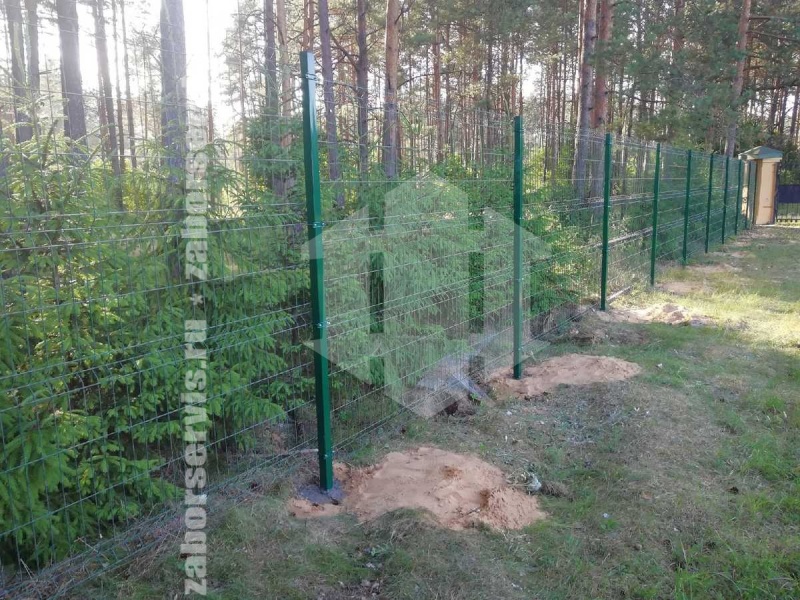 3D заборы 60 метров высота 1,8м 4мм