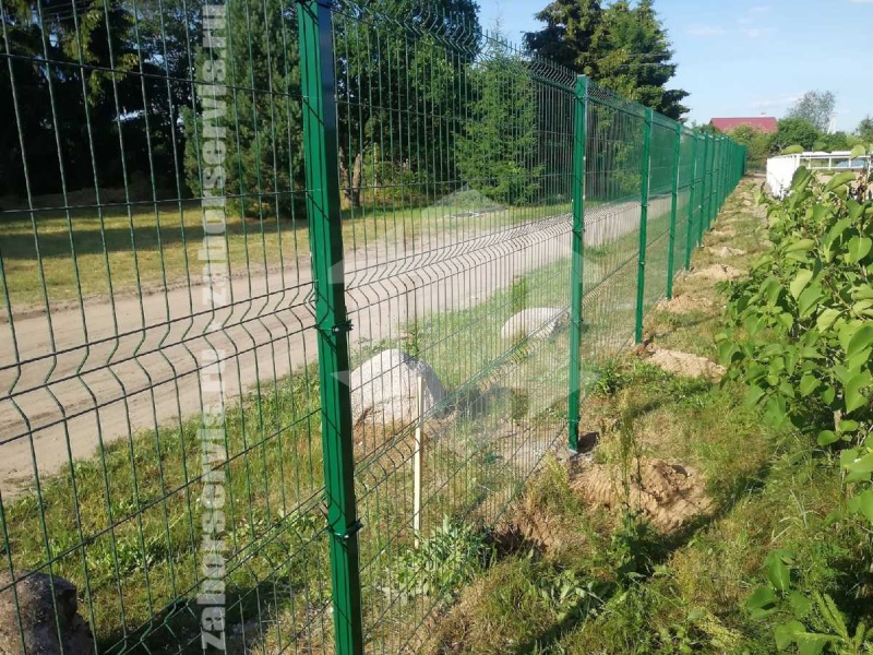 3D заборы 60 метров высота 1,8м 4мм