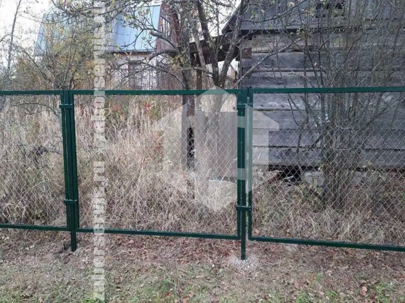 Забор из сетки рабицы секциями 57 метров