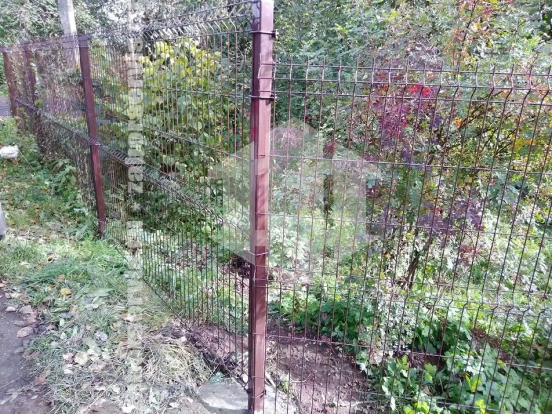 3D забор 80 метров коричневый 5мм